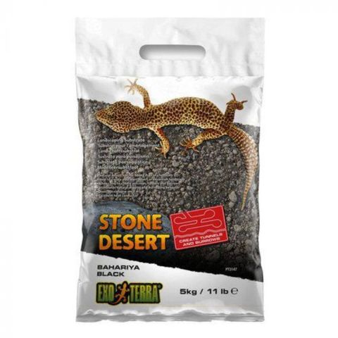 Hovedbilde Exo terra stone dessert  5kg Svart
