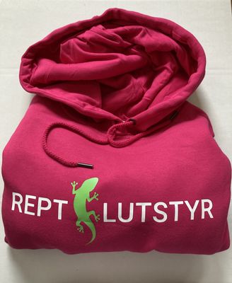 Hovedbilde Rosa Reptilutstyr hettegenser  L