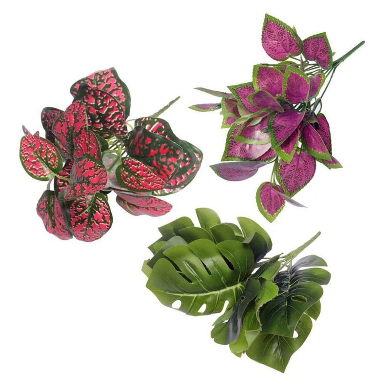 HabiStat Artificial Plant Mix 3 Pack