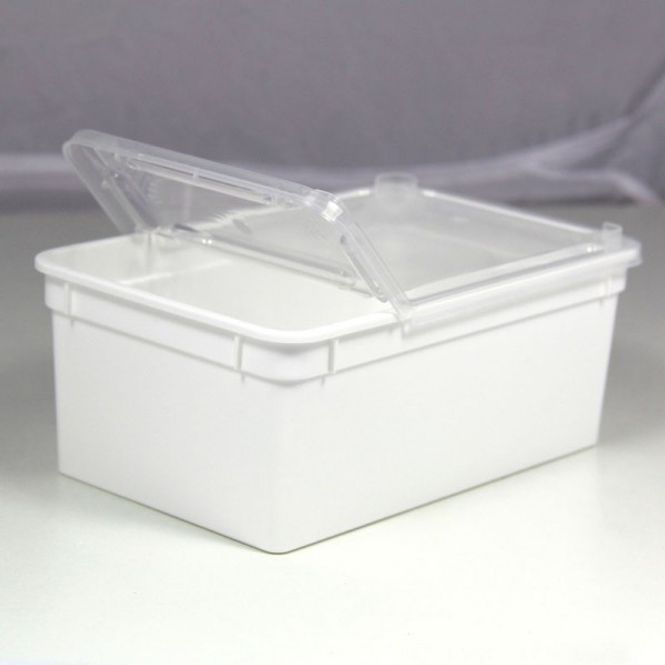 Hovedbilde PLASTBOKS HVIT 1.3 LITER MED LOKK