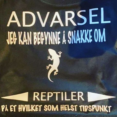 Hovedbilde ADVARSEL T-skjorte XXL