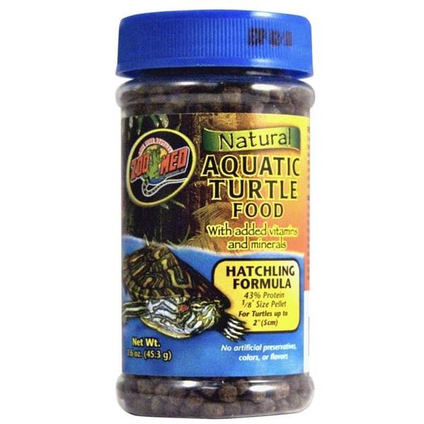 Zoo Med Natural Aquatic Turtle Food Hatchling Formula 45g Reptilutstyr AS
