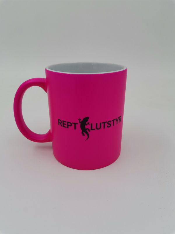 Reptilutstyr kopp neon rosa