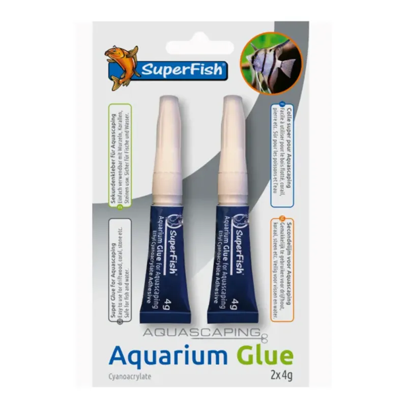 Superfish AQUARIUM GLUE 2X4 GRAM BLISTER