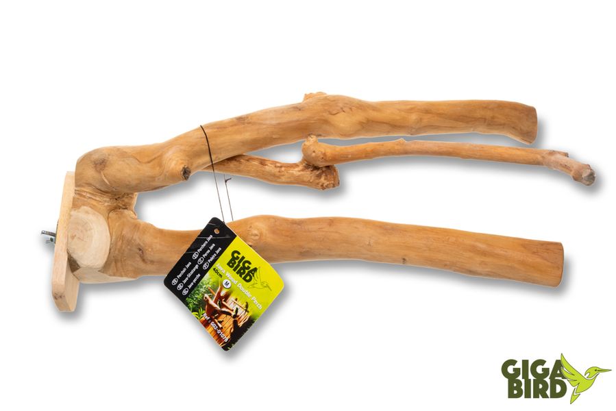 Java Wood Double Perch - 50cm