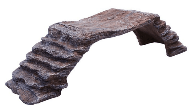 Hovedbilde Komodo basking ramp brown L