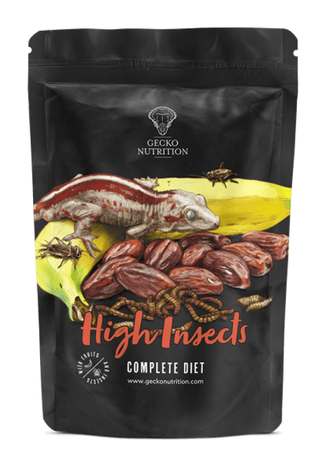 Hovedbilde Gecko nutrition high insects 250g