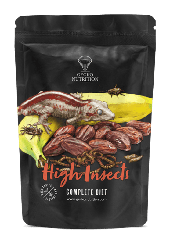 Gecko nutrition high insects 250g