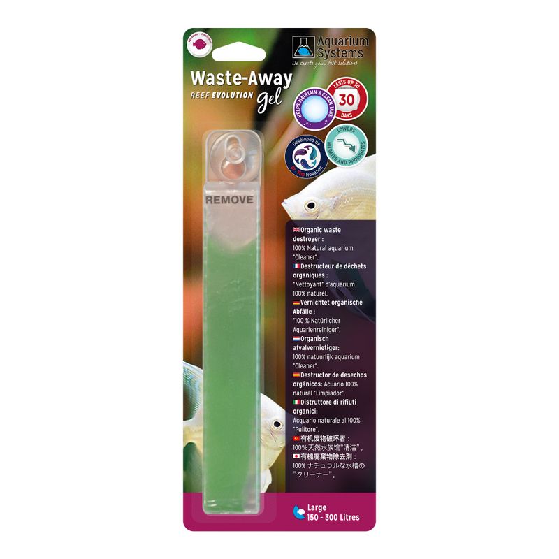 Gel waste away freshwater