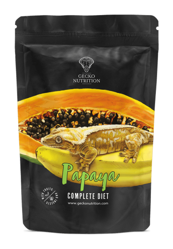 Gecko nutrition banan/papaya 250g