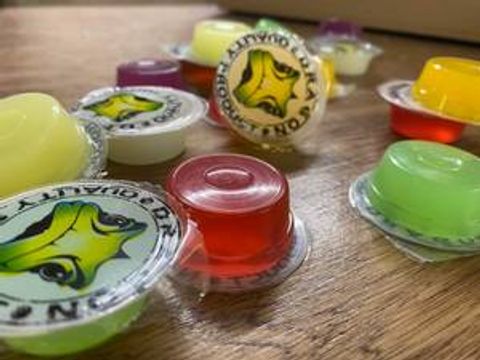 Hovedbilde Dragon jelly 1stk rød 