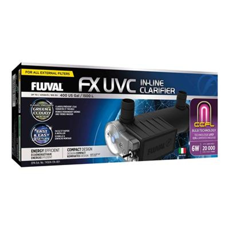 Fluval FX UVC In-Line Uvc Clarifier