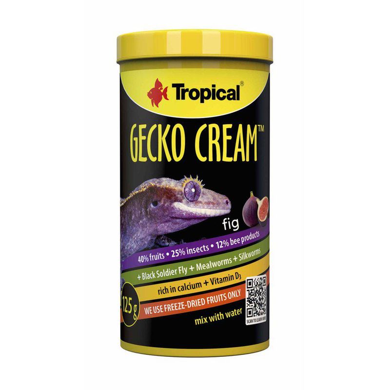 Tropical gecko cream fig 100ml