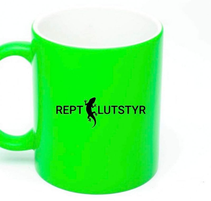 Reptilutstyr kopp neongrønn