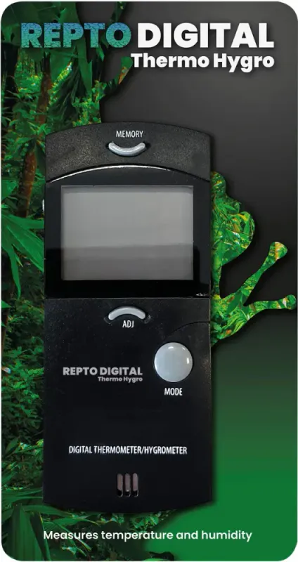 Digital hygro/termometer fra Repto