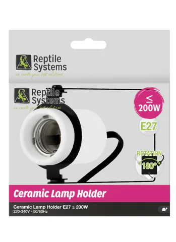 Hovedbilde Keramisk sokkel fra Reptile system / Hvit