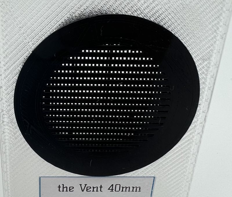 Ventilasjon (banfluesikret) 40mm skru